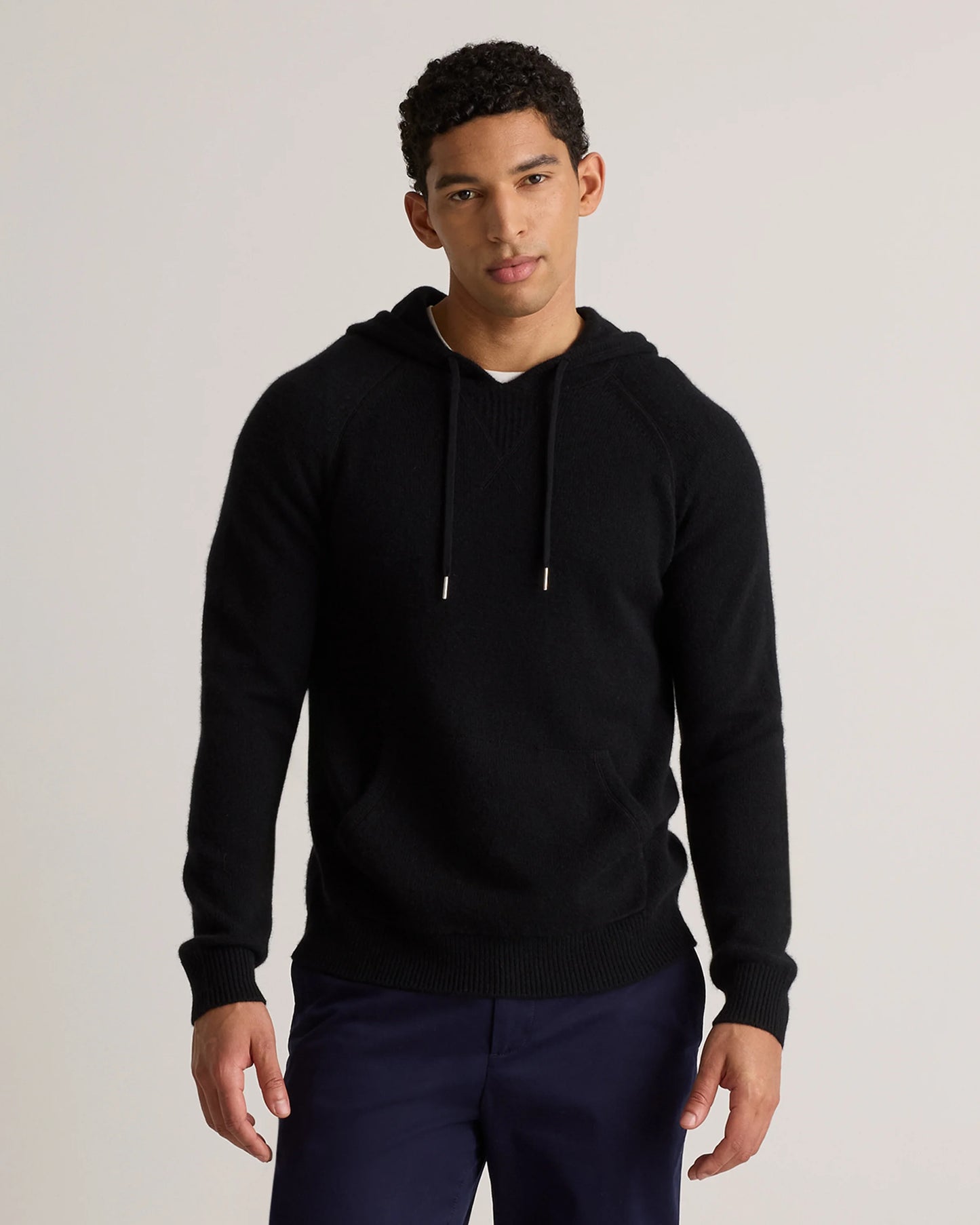 Mongolian Cashmere Pullover Hoodie - XS / Sea Spray Green