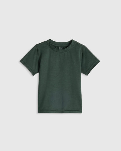 Flowknit Breeze Tee - 2T / Heather Dewstone Blue