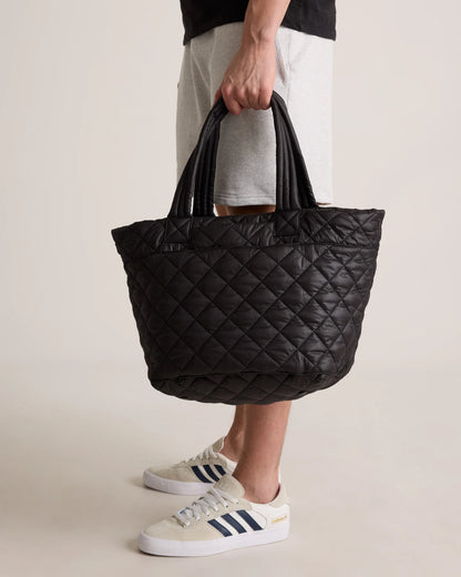 Transit Quilted Carry-All Tote - One Size / Porcelain Blue
