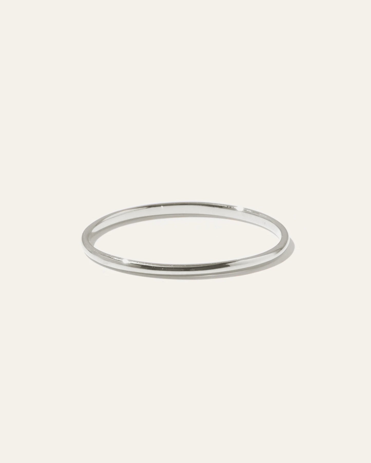 14K Gold Stacker Ring - 4 / Yellow Gold