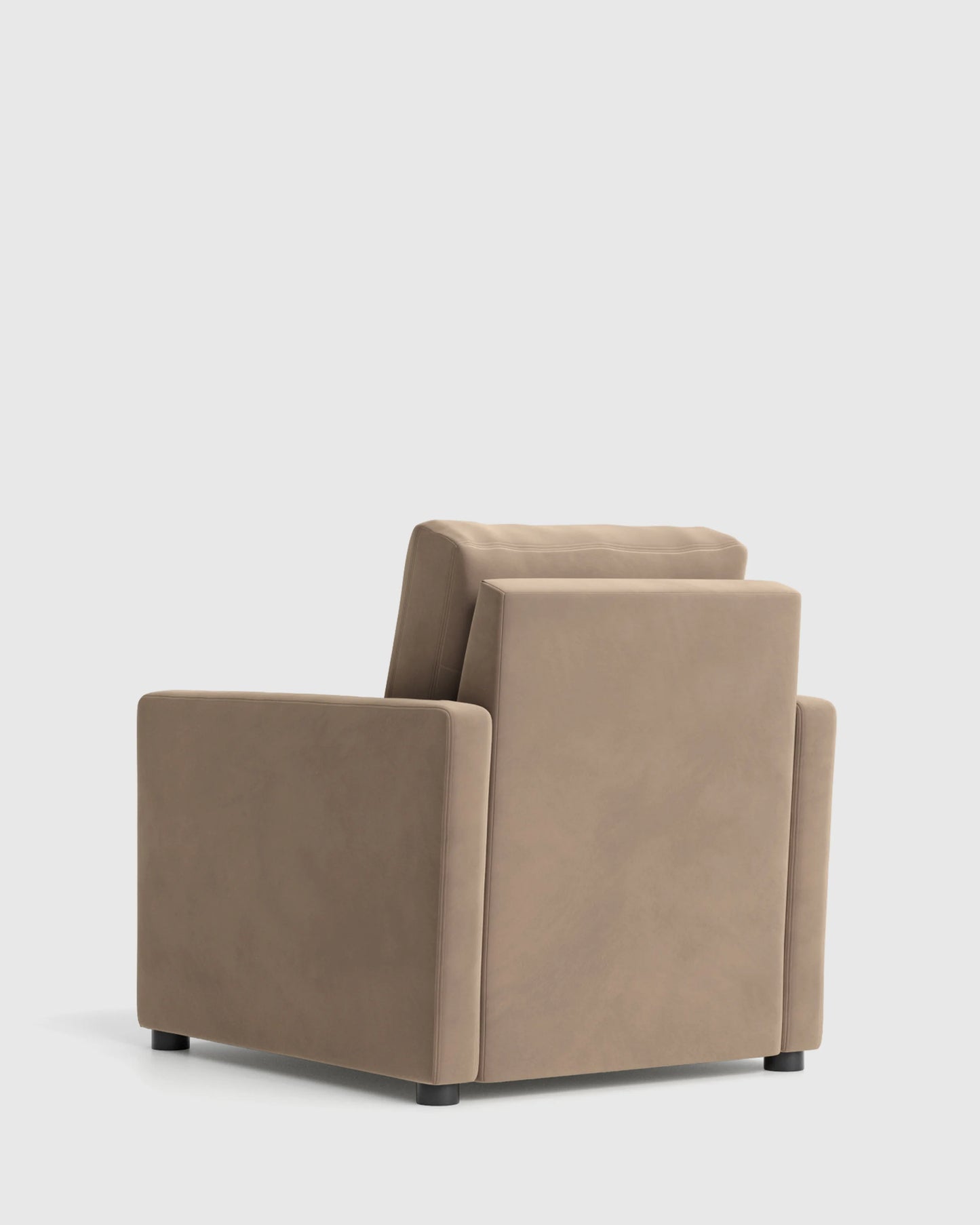Brennan Accent Chair in Performance Velvet - One Size / Pine