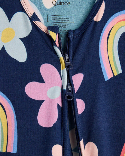 Bamboo Footie Pajama - 0-3M / Ice Cream Bears