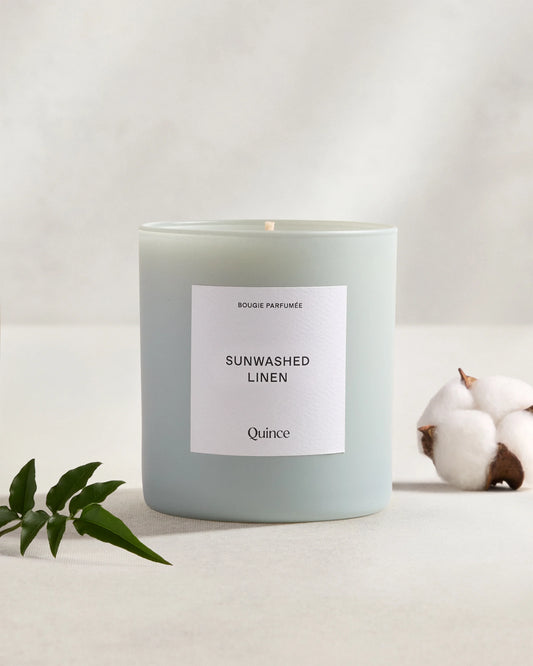Sunwashed Linen Candle - One Size / No Color