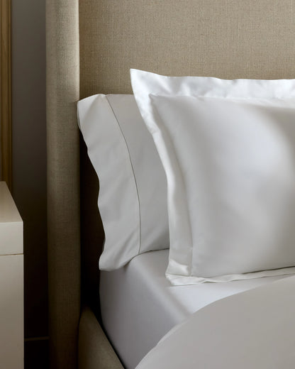 Signature Giza Cotton Sateen Euro Sham - Euro / Mineral