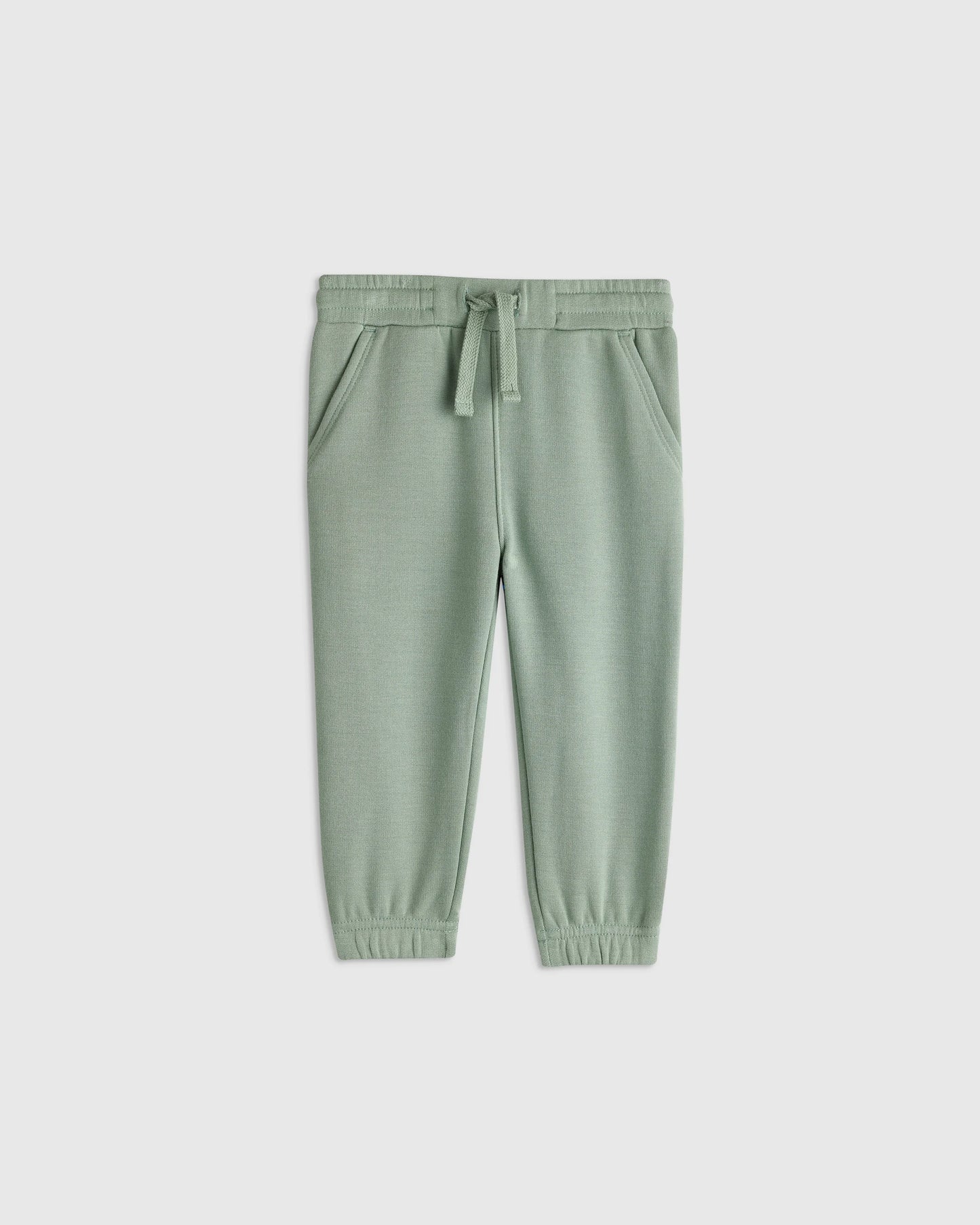 SuperSoft Fleece Joggers - 0-3M / Soft Sage