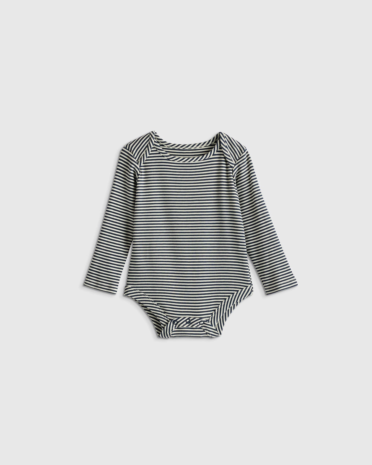 Softest Rib Long Sleeve Bodysuit - 0-3M / Violet Mist