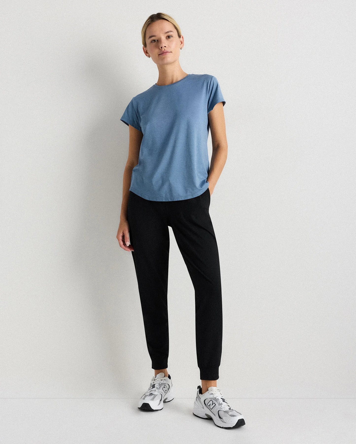 Flowknit Breeze Tee - XS / Heather Green