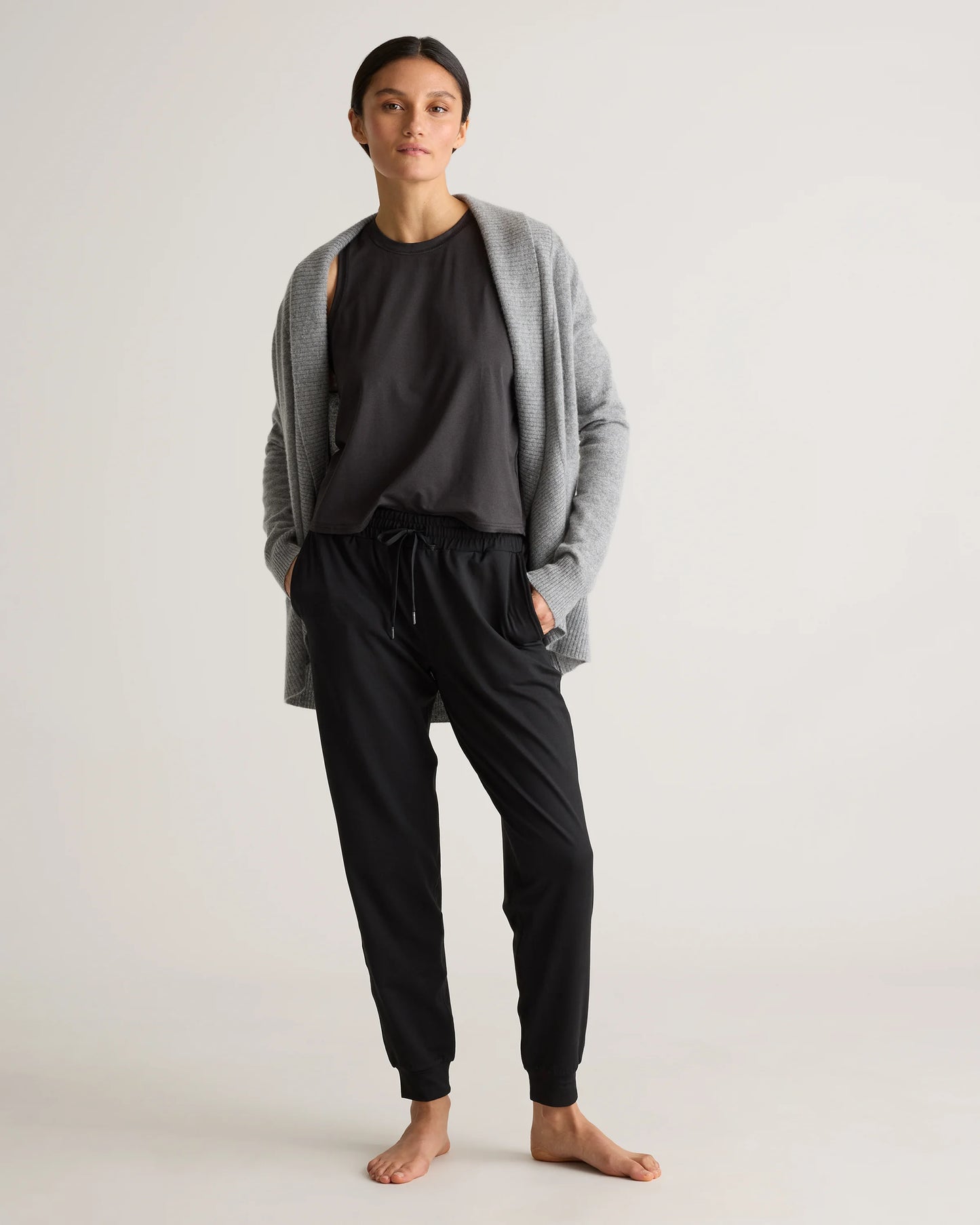 Flowknit Mid-Rise Joggers - XXL / Heather Grey