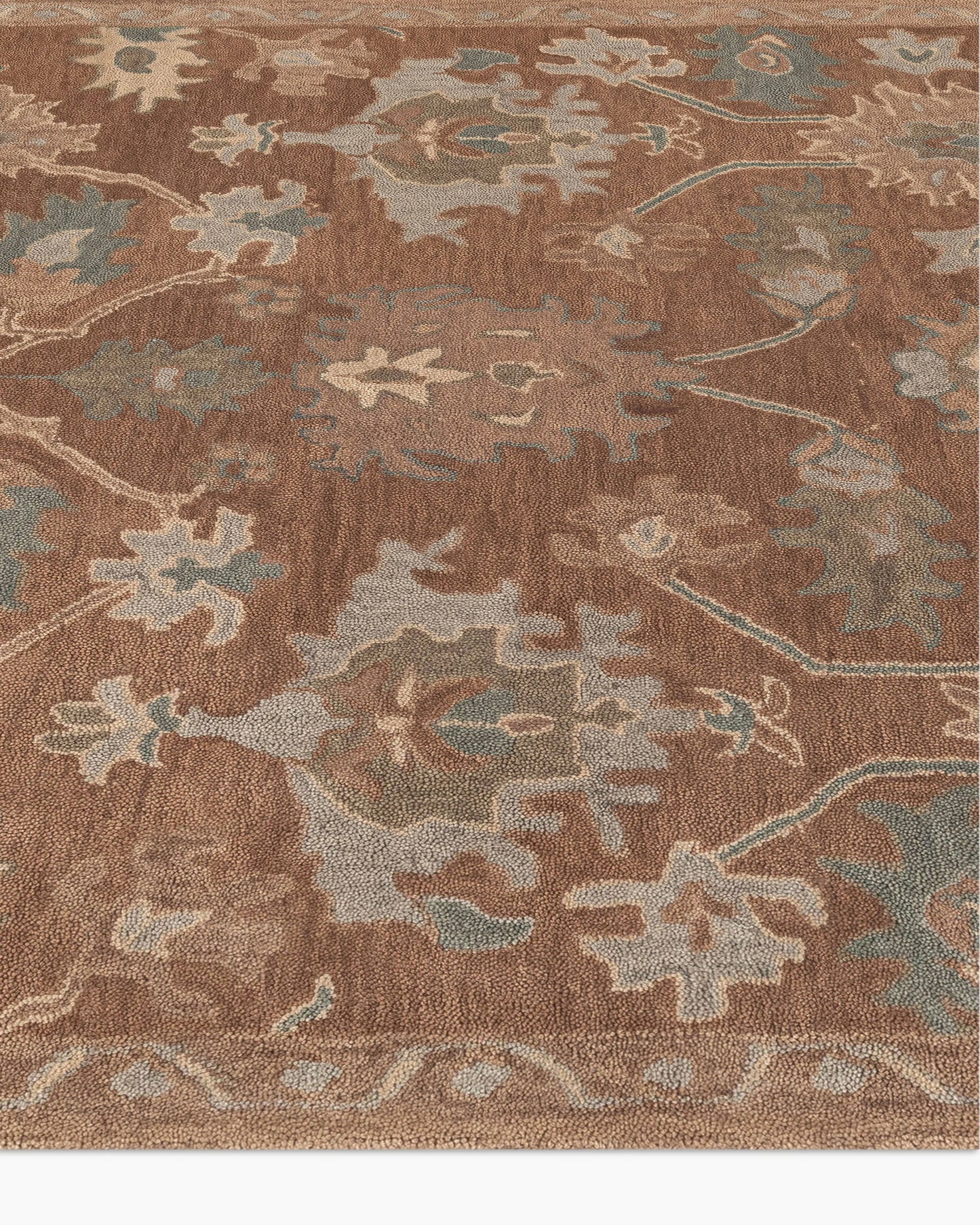 Billie Wool Rug - 5' x 8' / Chestnut