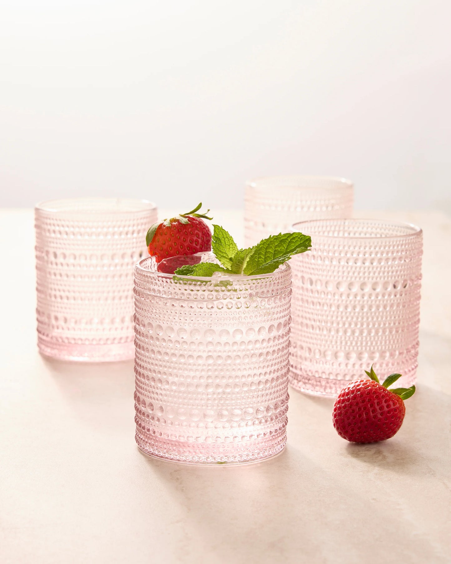 Jupiter Short Glass Tumbler (Set of 6) - One Size / Fern Green