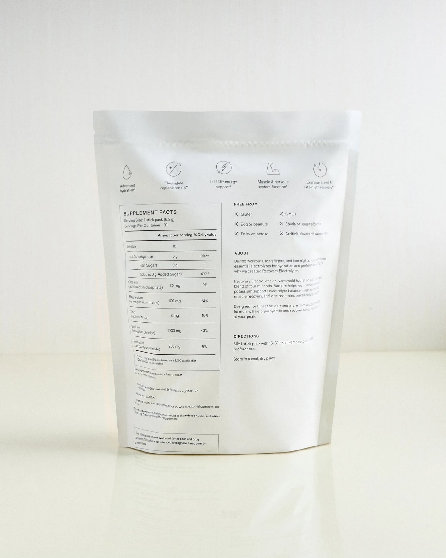 Recovery Zero Sugar Hydration - One Size / Variety Pack