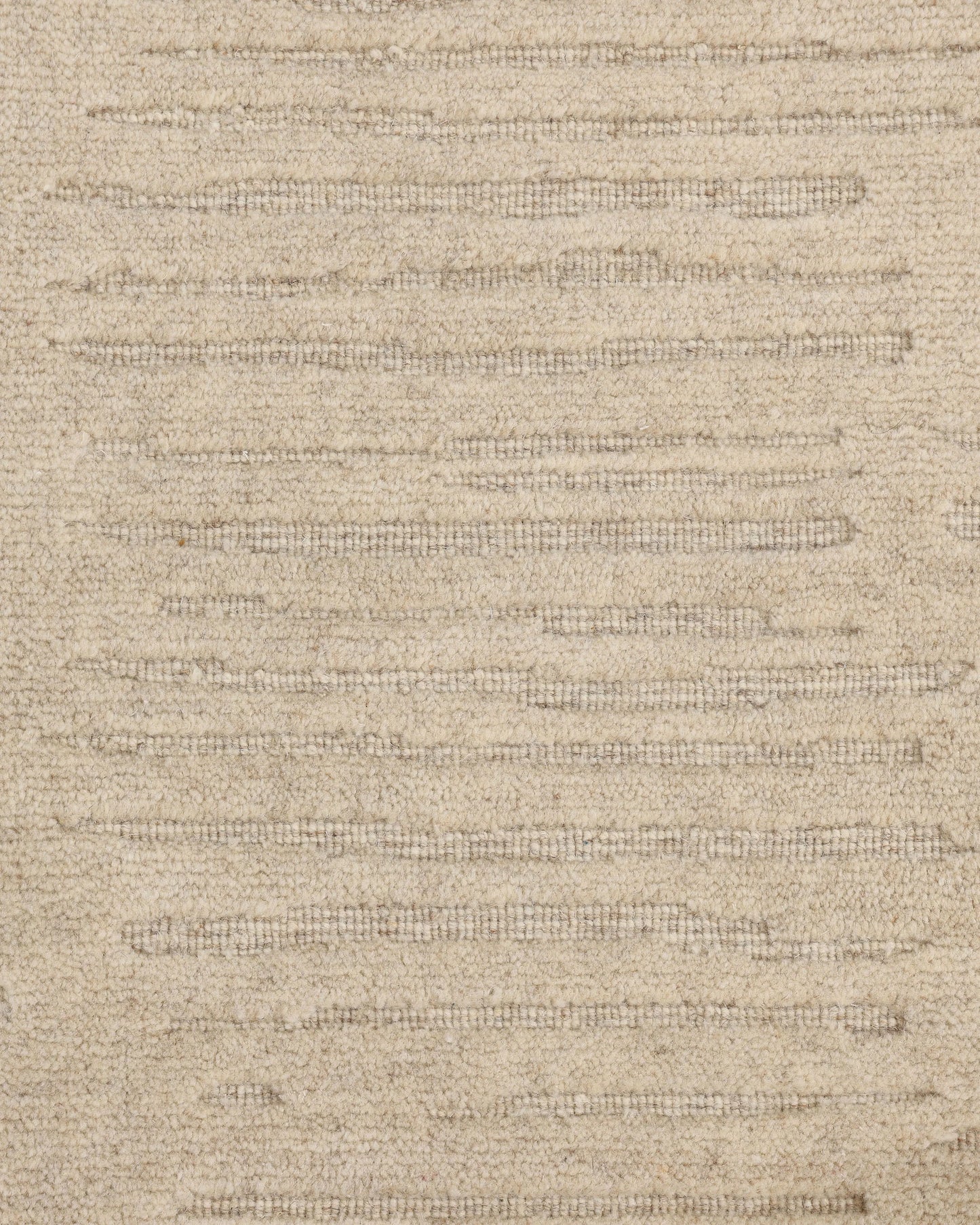 Cobble Hand-Loomed Wool Rug - 5' x 8' / Beige