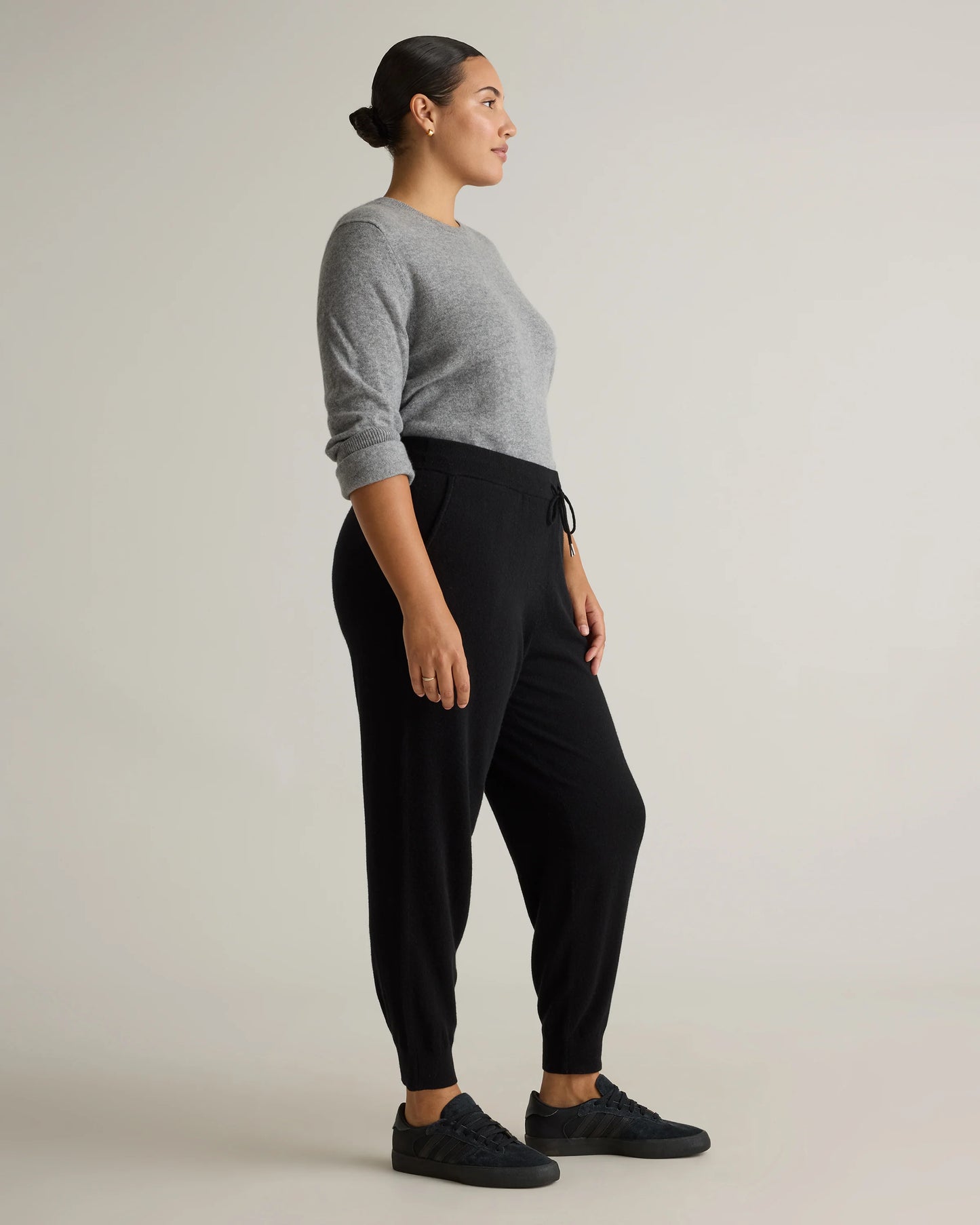 Mongolian Cashmere Sweatpants - XS / Brown