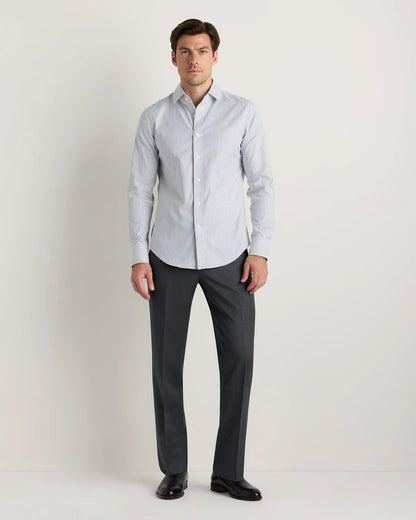 Organic Cotton Oxford Non-Iron Dress Shirt - S / Pale Blue