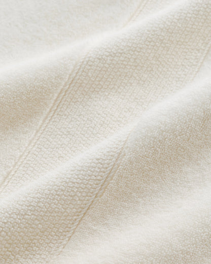 Classic Organic Turkish Cotton Hand Towel (Set of 2) - One Size / White