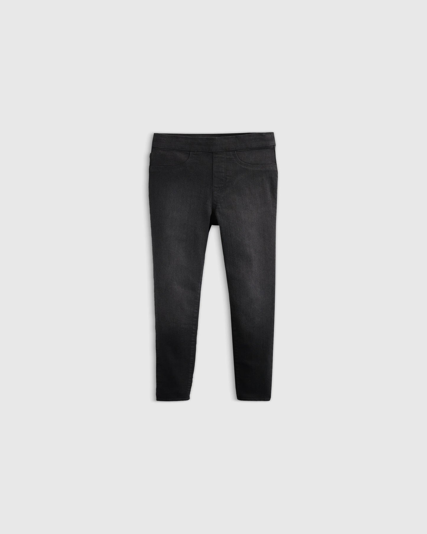Girls EcoStretch Pull On Jeggings - 9-12M / Light Wash