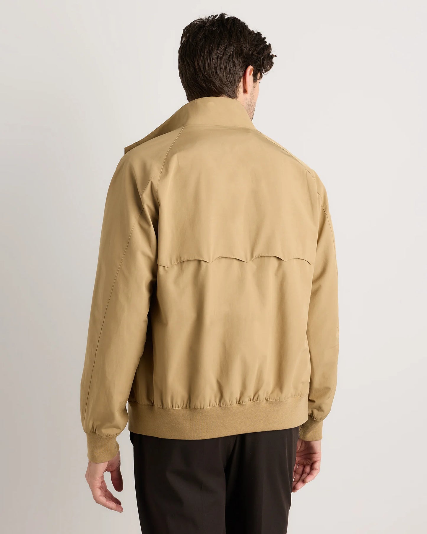 Heritage Water-Resistant Harrington Jacket - S / Deep Navy