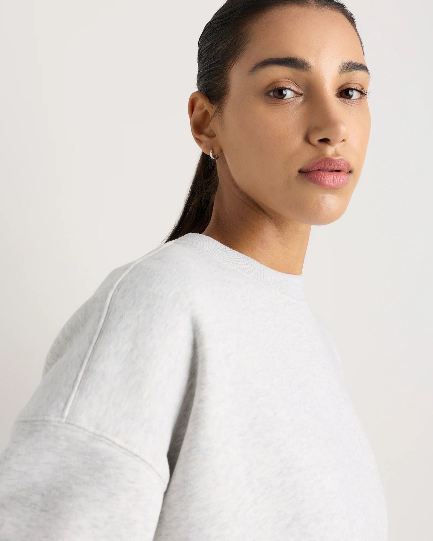 Everyday Fleece Crew - XS / Coastal Sage