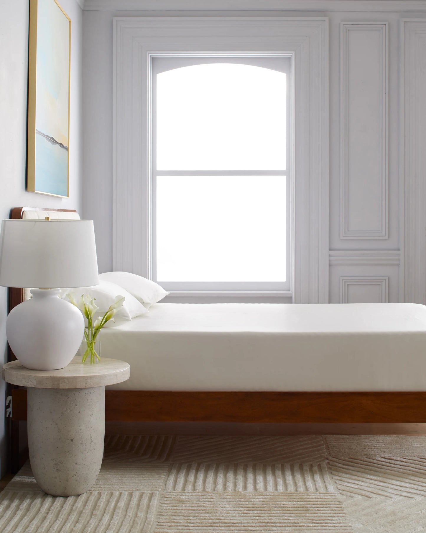 Mulberry Silk Fitted Sheet - Queen / Ivory