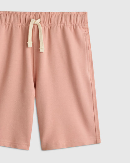 Organic Cotton French Terry Short - 6 / Heather Grey