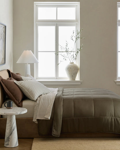 Bamboo Comforter - Twin / Soft Pink
