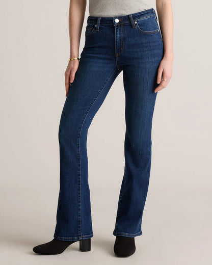 Luna Stretch Flare Jeans - 24 / Black