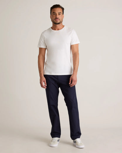 Organic Stretch Ripstop Straight Pants - S / Steel