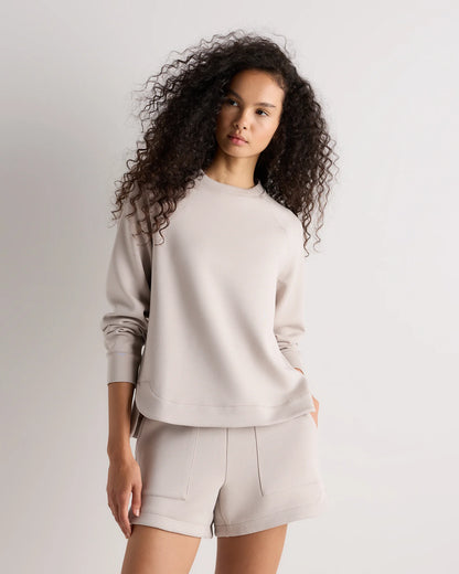 CloudComfort Crewneck Sweatshirt - XS / Pebble Beige
