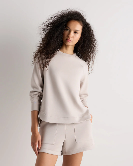 CloudComfort Crewneck Sweatshirt - XS / Pebble Beige