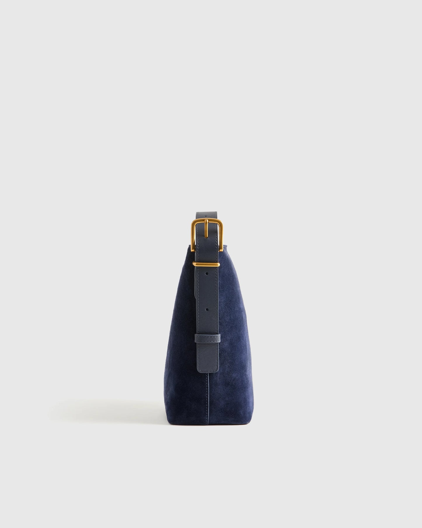 Italian Suede Bucket Crossbody - One Size / Sand