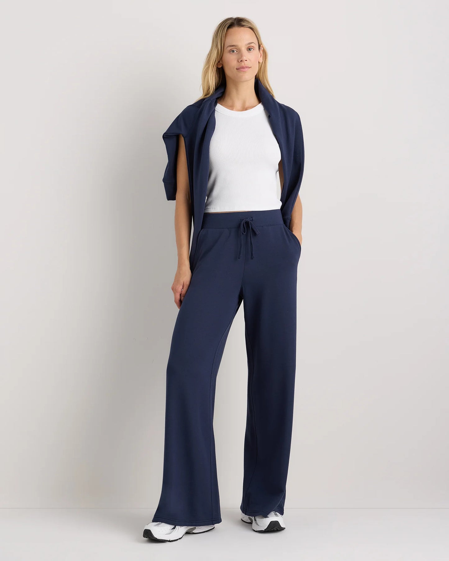 SuperSoft Fleece Wide Leg Pants - XS / Dried Fig