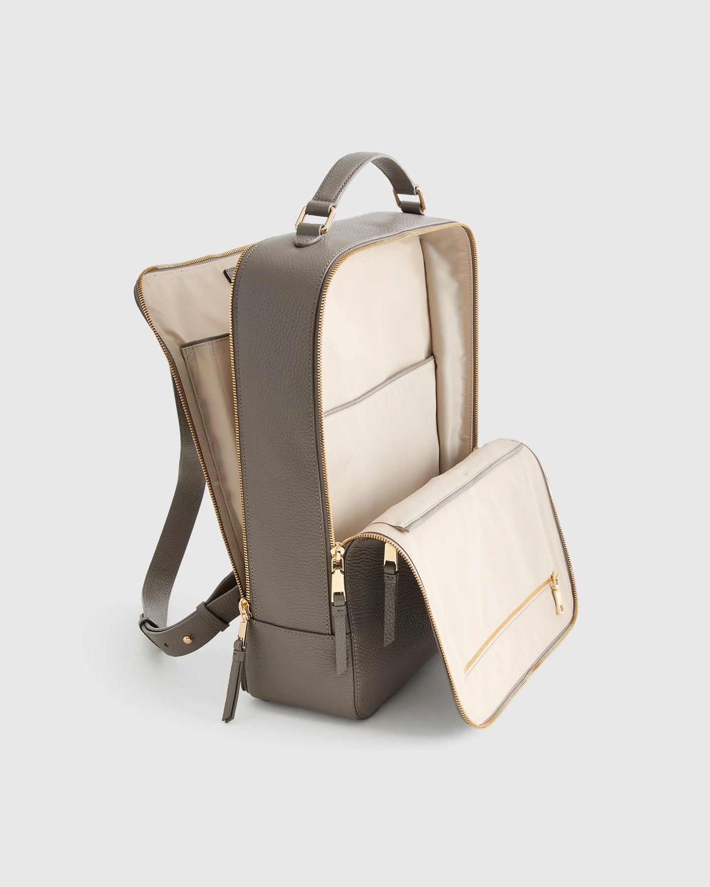 Marlow Laptop Backpack - One Size / Soft Ivory