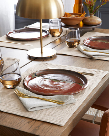 Organic Cotton Gauze Placemats - One Size / Chocolate