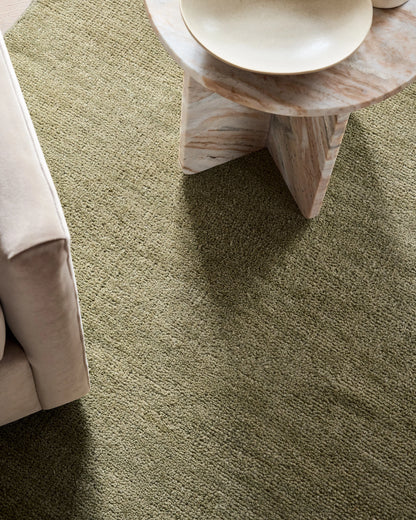 Lee Hand-Knotted Wool Rug - 5' x 8' / Oat