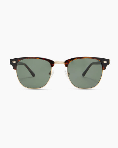 Avery Polarized Acetate Sunglasses - One Size / Clear Slate with Grey lens