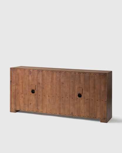 Reclaimed Oak Sideboard - One Size / Cafe Brown