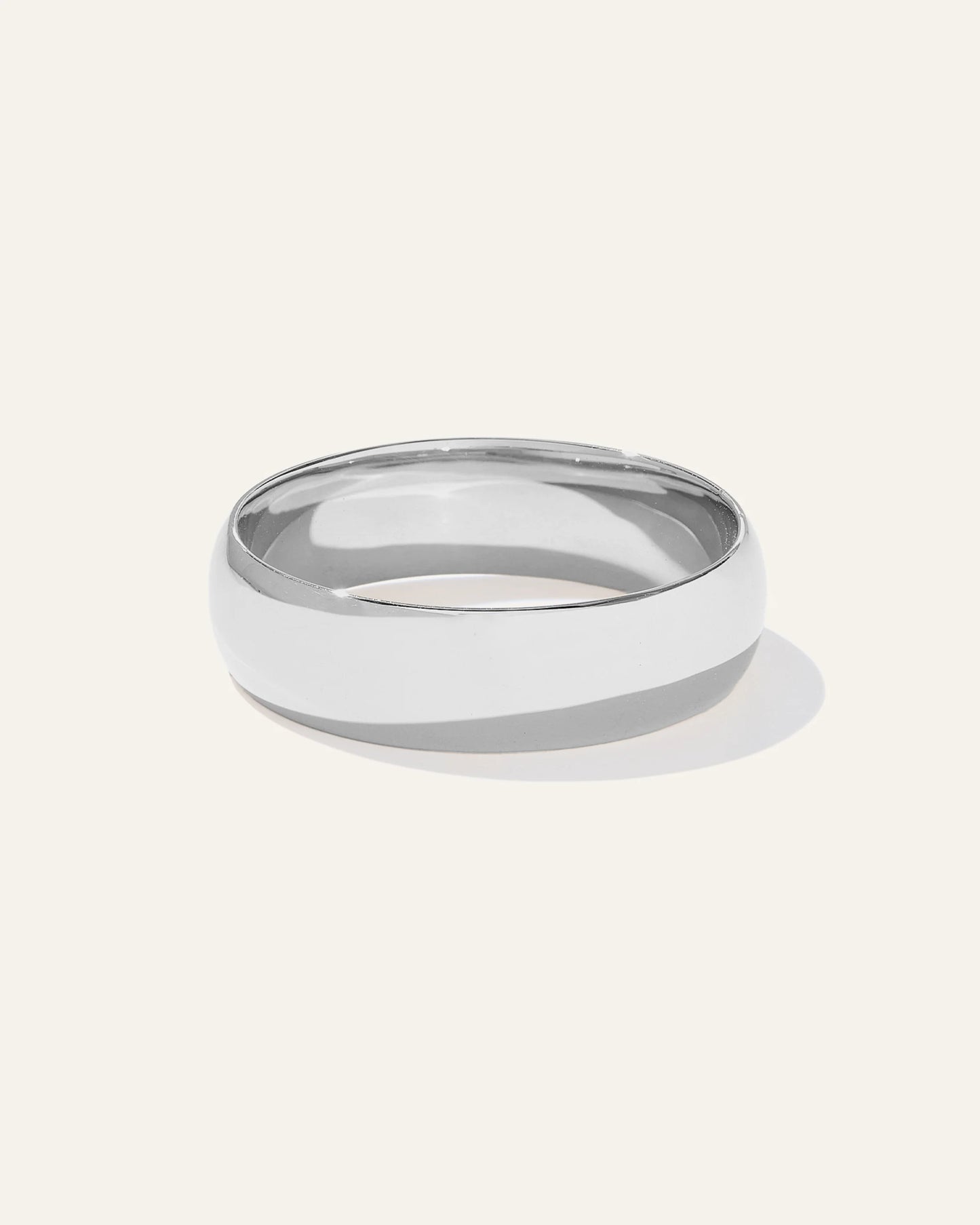 Low Dome Band - 6mm - 6 / Yellow Gold