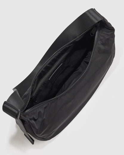 Revive Nylon Crescent Shoulder Bag - One Size / Olive