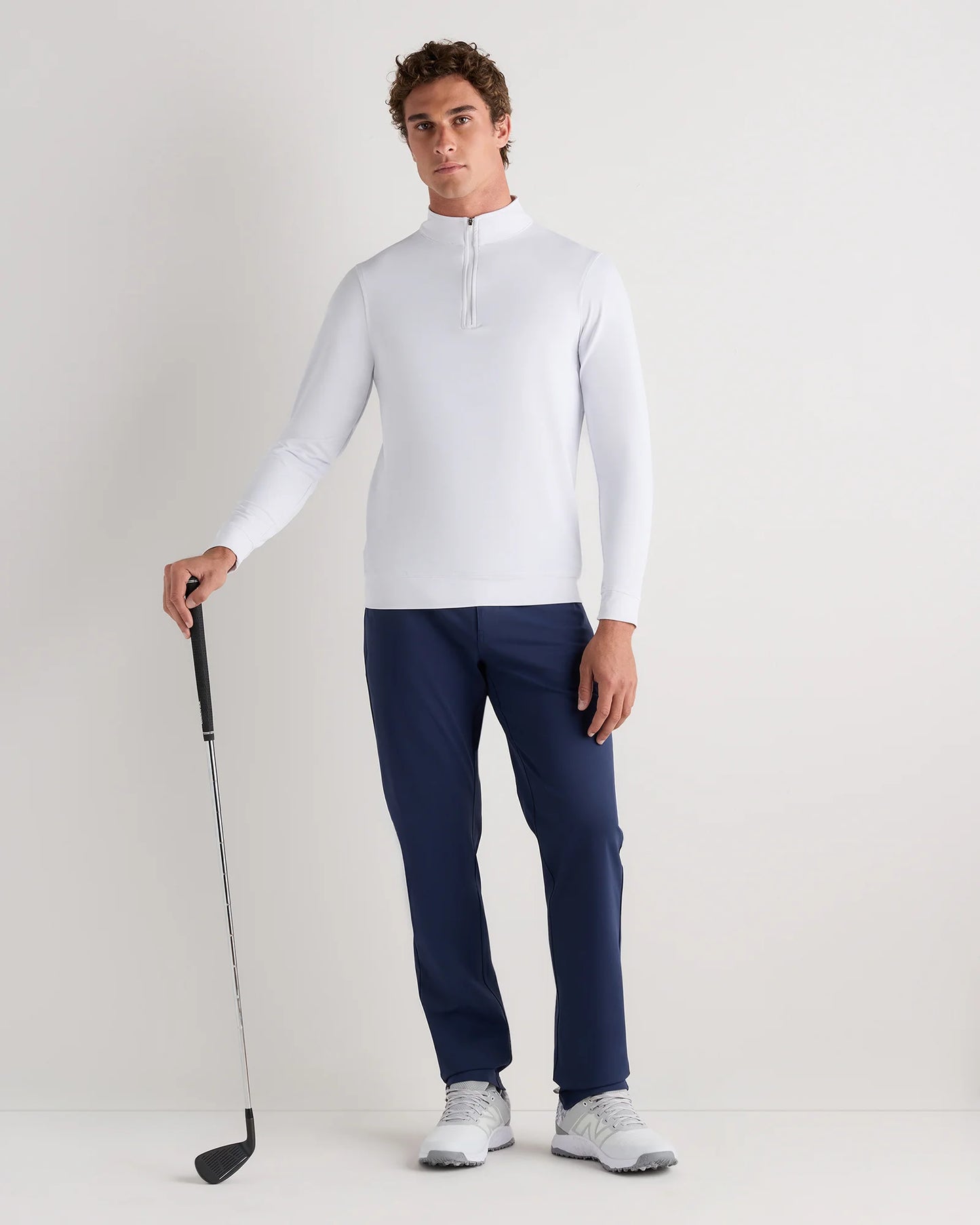 Performance Golf Quarter-Zip - S / Granite Grey