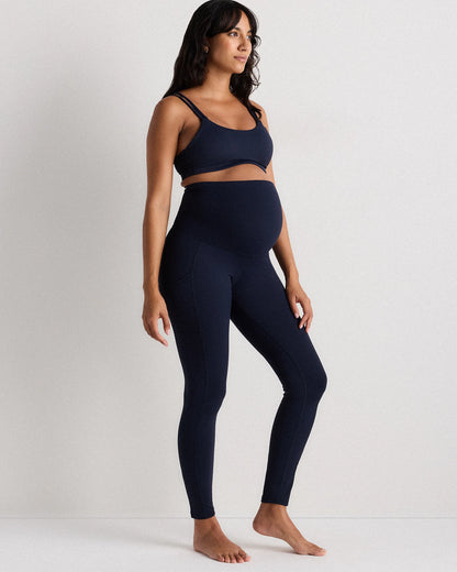 Ultra-Form Maternity Pocket Leggings - XS / Black