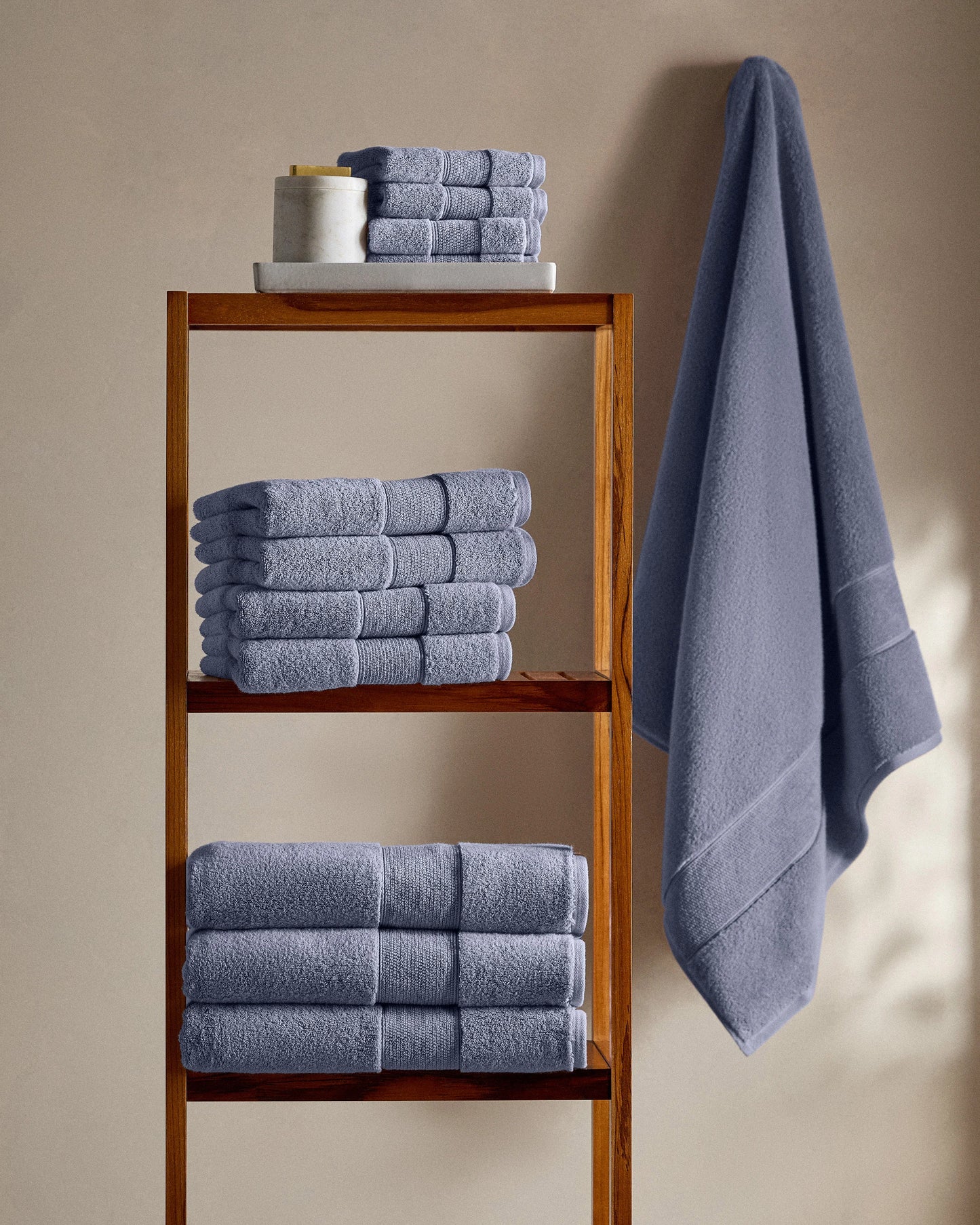 Classic Organic Turkish Cotton Washcloth (Set of 4) - One Size / White