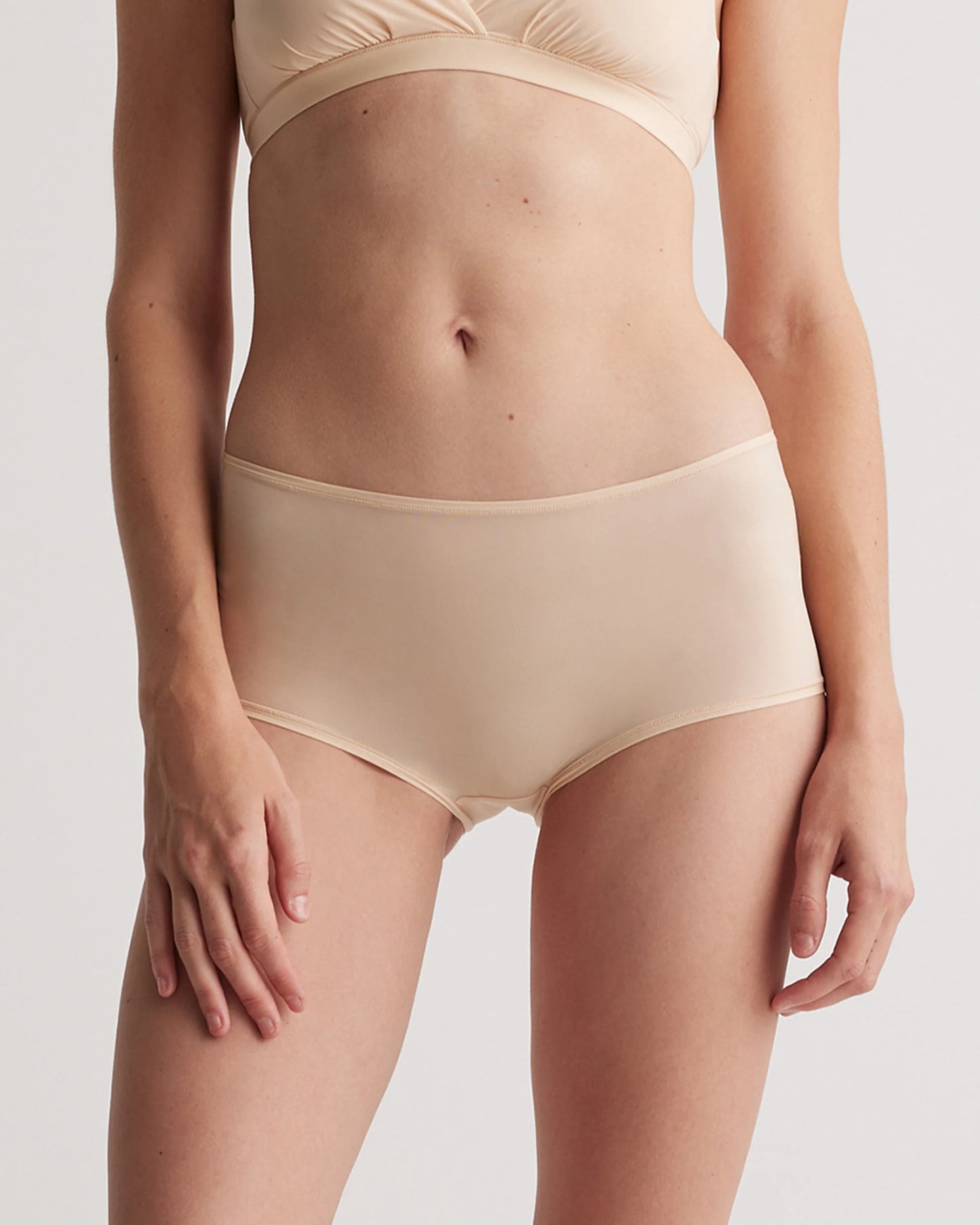 Second Skin Boyshort (6-pack) - XS / Beige