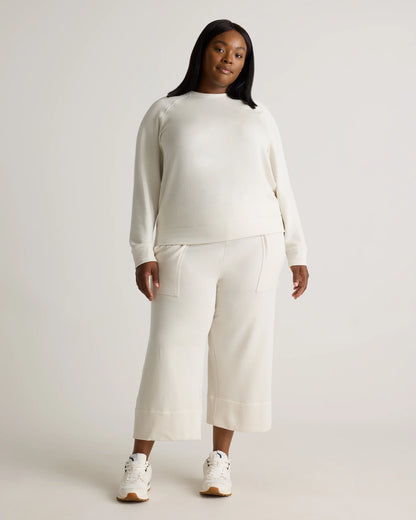 SuperSoft Fleece Crew - 1X / Dried Fig