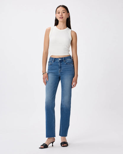 Bella Stretch Straight Jeans - 24 / Midnight Blue