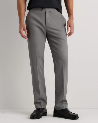 Stretch Wool Dress Pants - Straight - 30X30 / Black