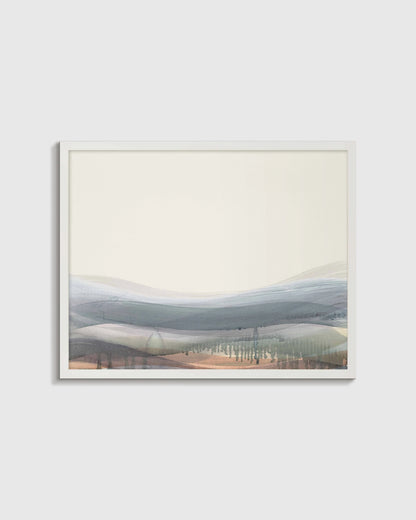 Through the Mist by Beth James - 21.25"x26.25" / Black
