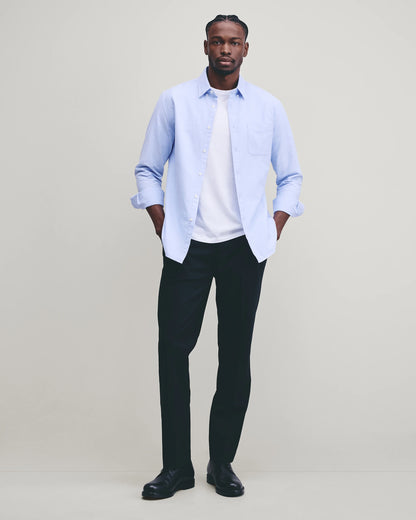 Stretch Wool Dress Pants - Straight - 30X30 / Black