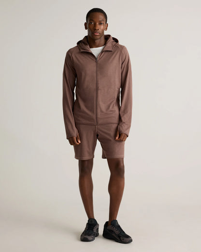 Flowknit Performance Zip Hoodie - S / Heather Grey