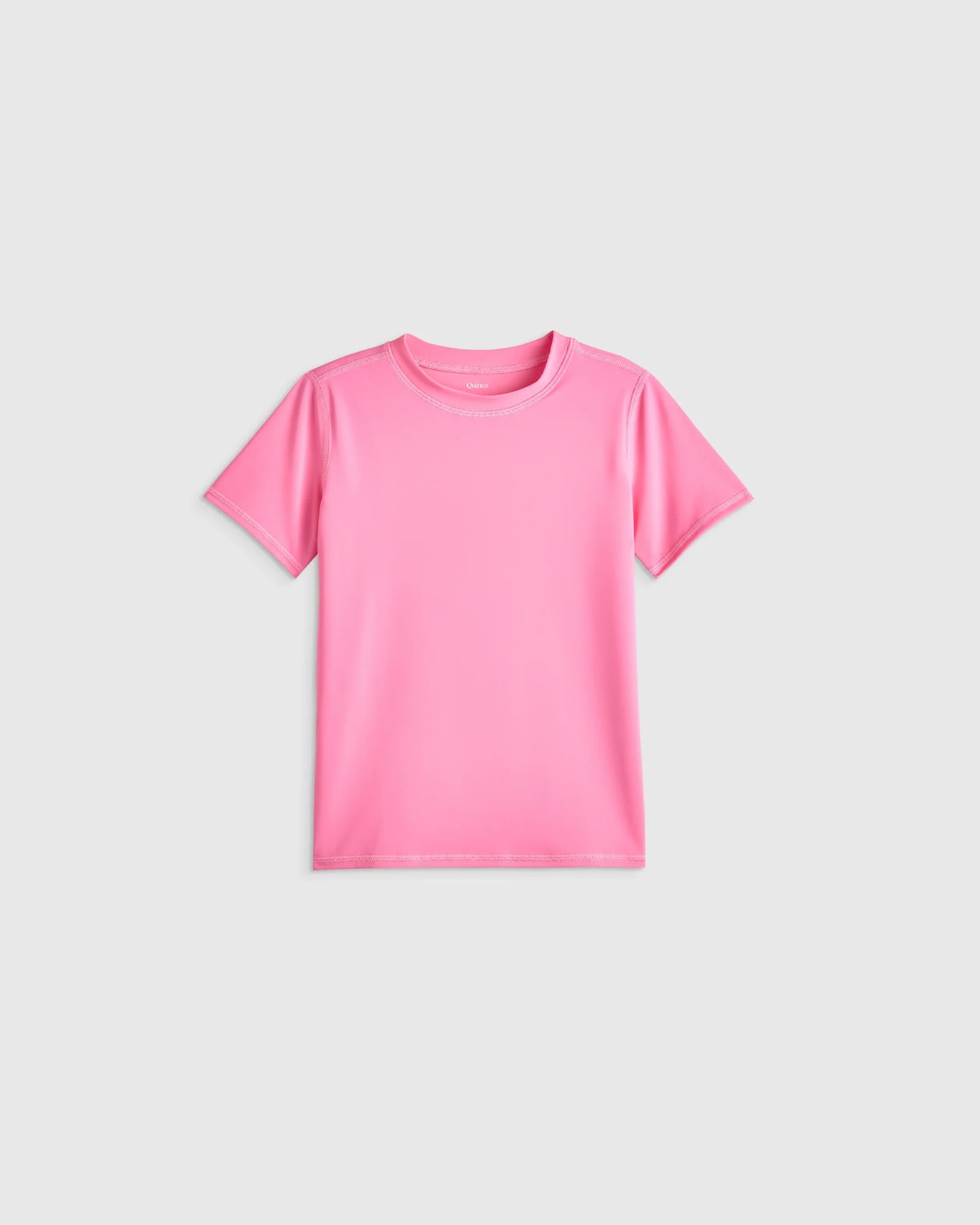 Short Sleeve Rash Guard Top - 2T / Coral Orange