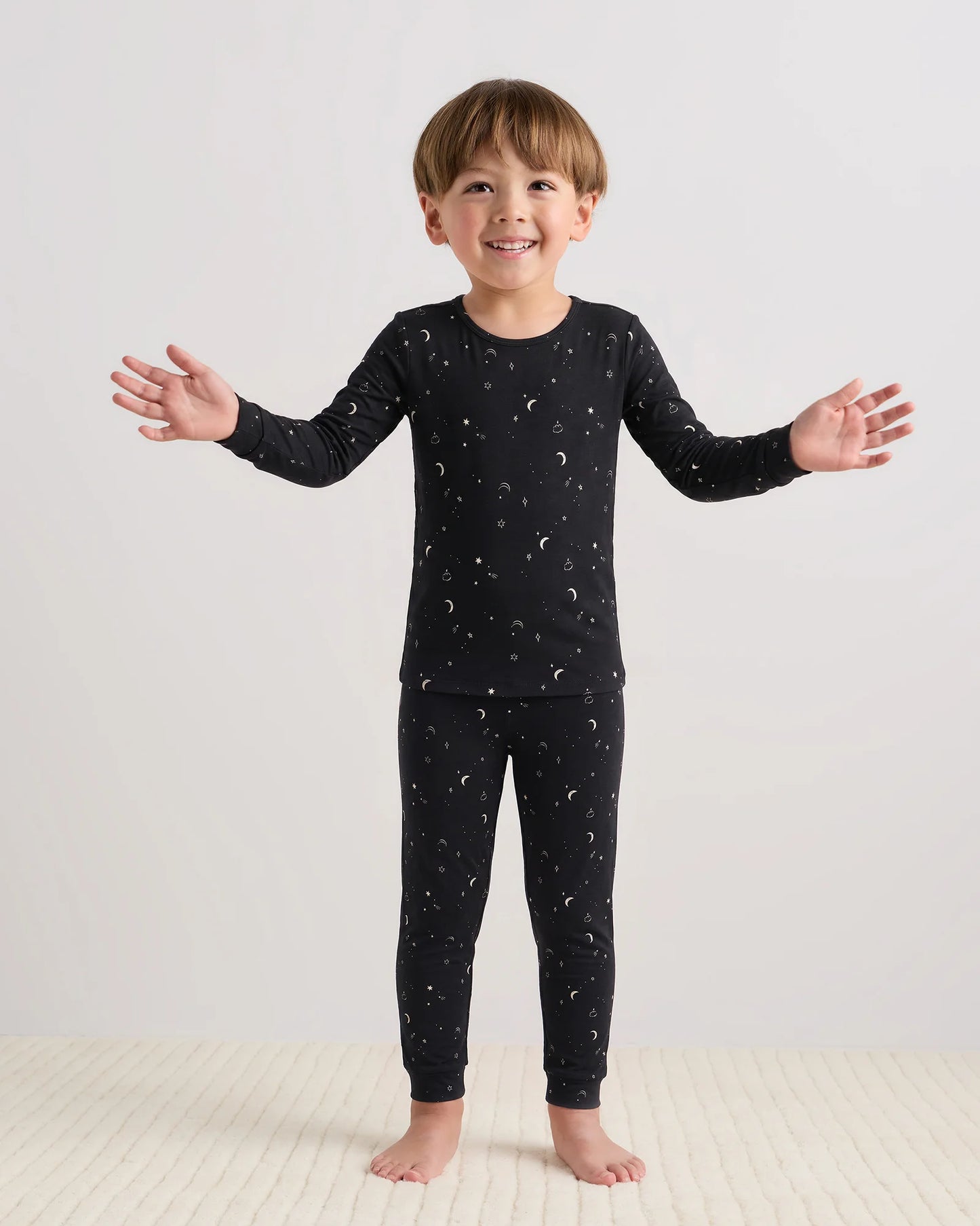 Bamboo Long Sleeve and Pant Pajama Set - 2T / Wildflower Dreams